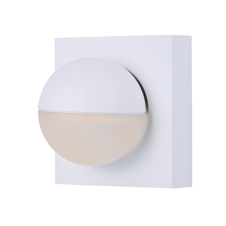 ET2 Alumilux Sconce 1-Light 4.25" Wide White Wall Sconce E41326-WT